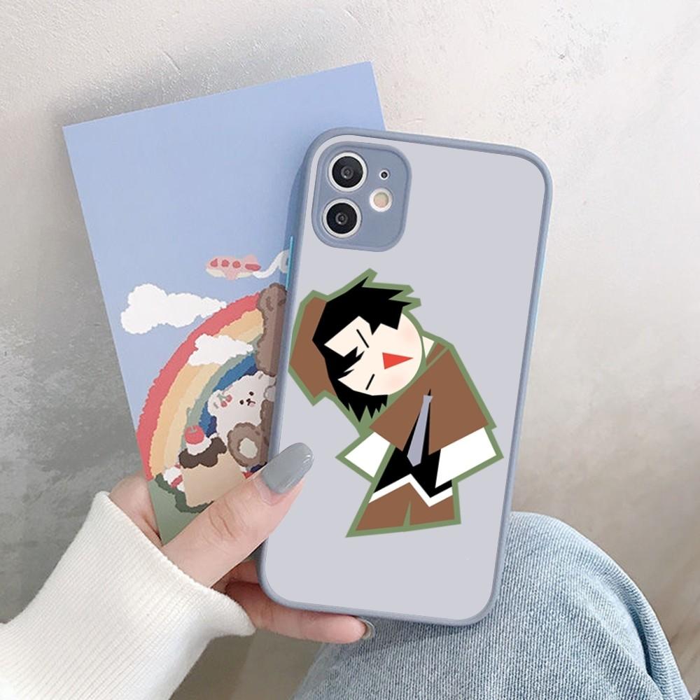 Anime Bungou Stray Dogs Phone Case for iPhone 14 11 12 13 Mini Pro Max 8 7 Plus X XR XS MAX Translucent Matte Cover