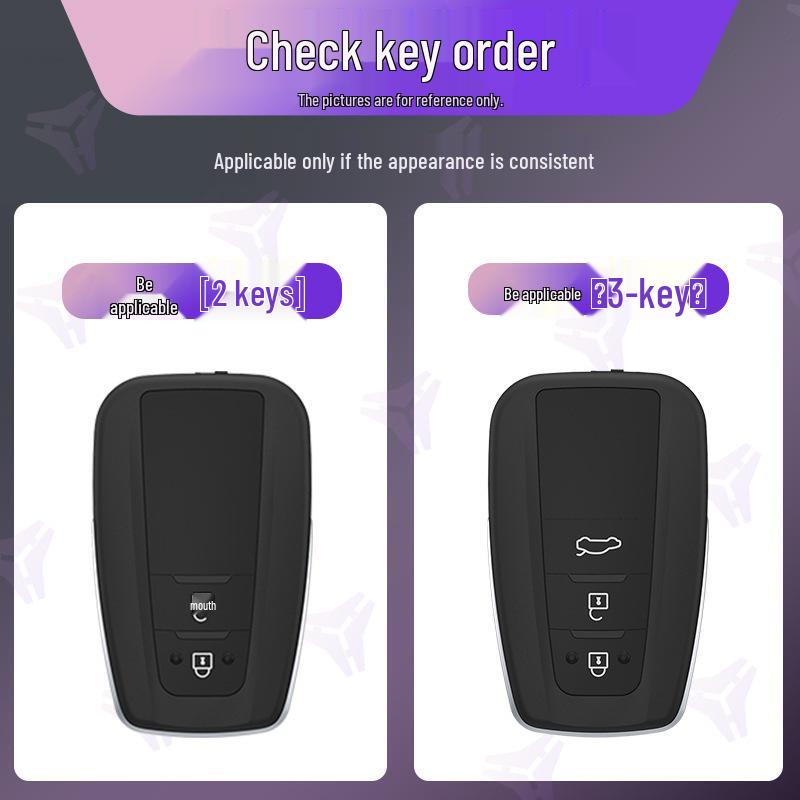 

Key Shell for Toyota Avalon, Camry, Frontlander, Highlander, Crown, Lu Fang, and Venza - Chinese Style