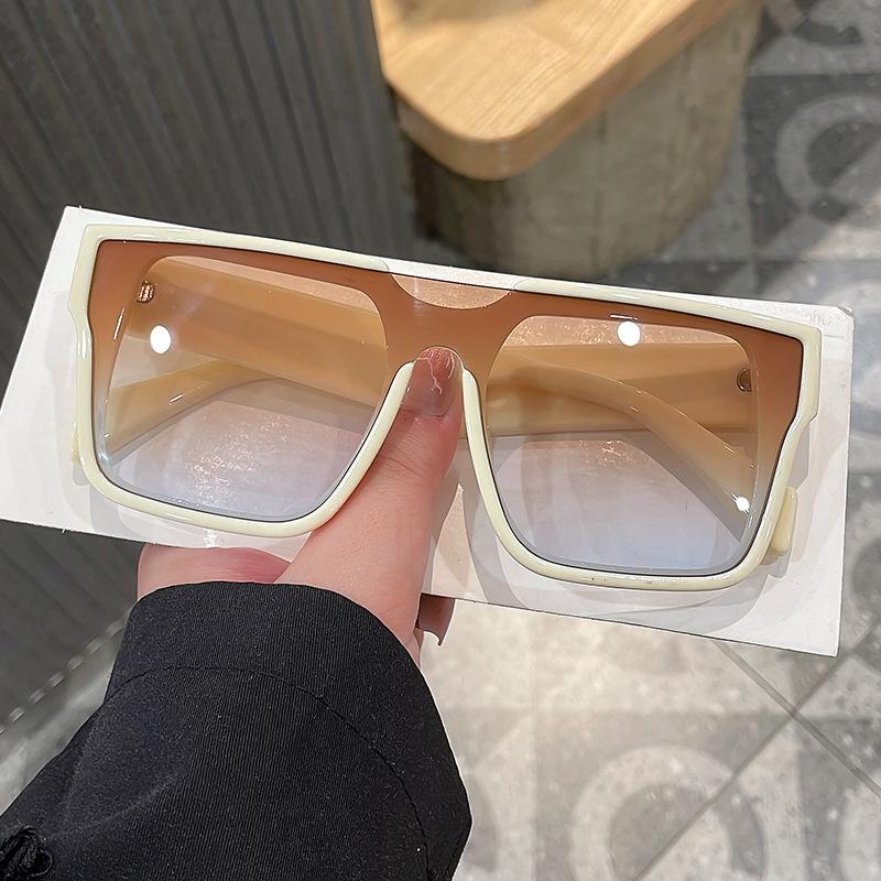 European American Women's Sun Glasses Square Shape Stylish Sunglasses Woman Vacation Travelling Men Sunglass
