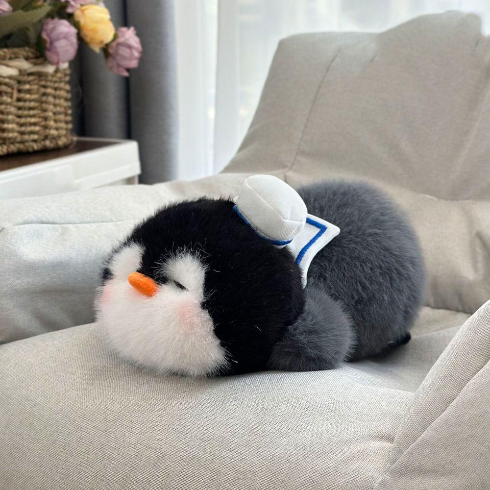 Fluffy Cartoon Penguin Plush Toys PP Cotton Stuffed Animal Penguin Toy  Kids Gifts