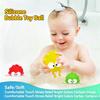 YIWUPOWER Novelty 3D Release Stress Elf Silicone Glaring Eyes Scare Cartoon Character Coal Dust Spirit Keychain Venting Ball