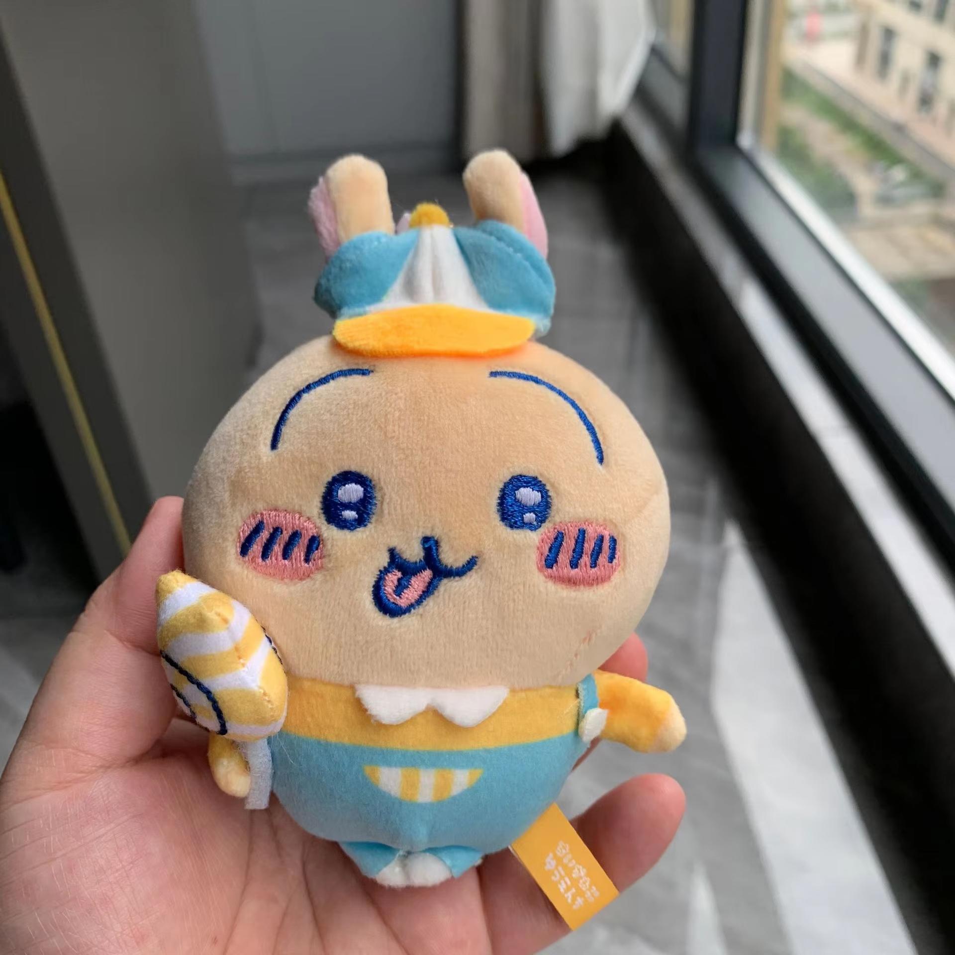 

Amusement Park Series Chiiakwa Plush Toy Pendant Flying Squirrel Cute Cartoon Hachiware Usagi Bag Plush Pendant Decorative Gift