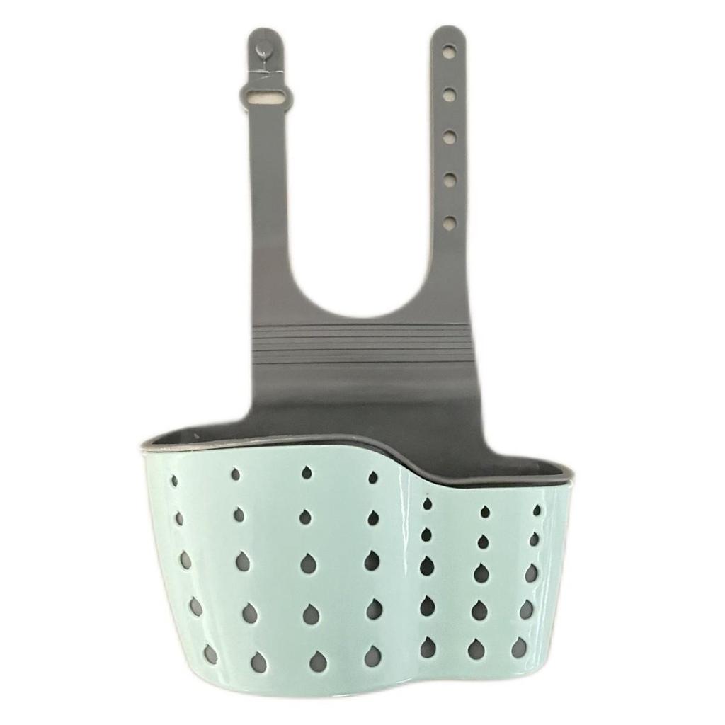 Dual-use Saddle Sink Sponge & Sundries Hanging Basket