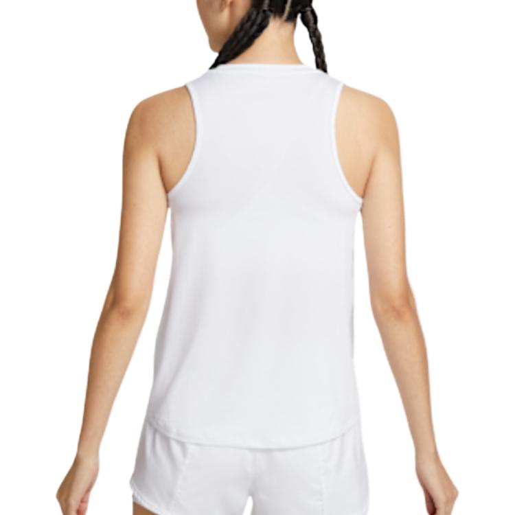 Nike Dri-Fit One Classic Solid Quick-Dry Sleeveless Sports Tank Top Women tops FN2809-101