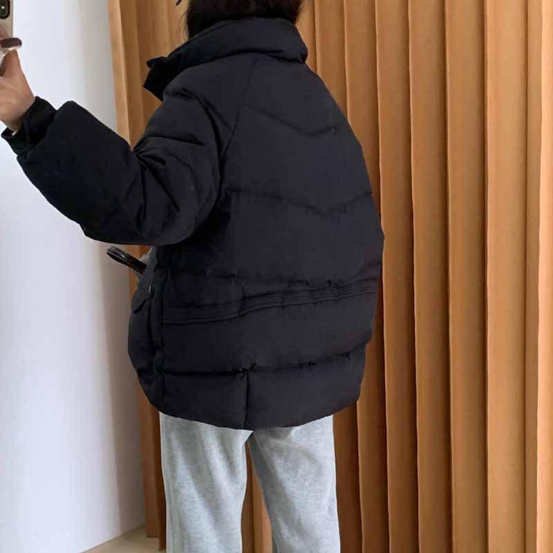 White Duck Down Jacket Women's Short Winter New Product Fashion Design Sense Casual Thickened Warm Jacket Tide