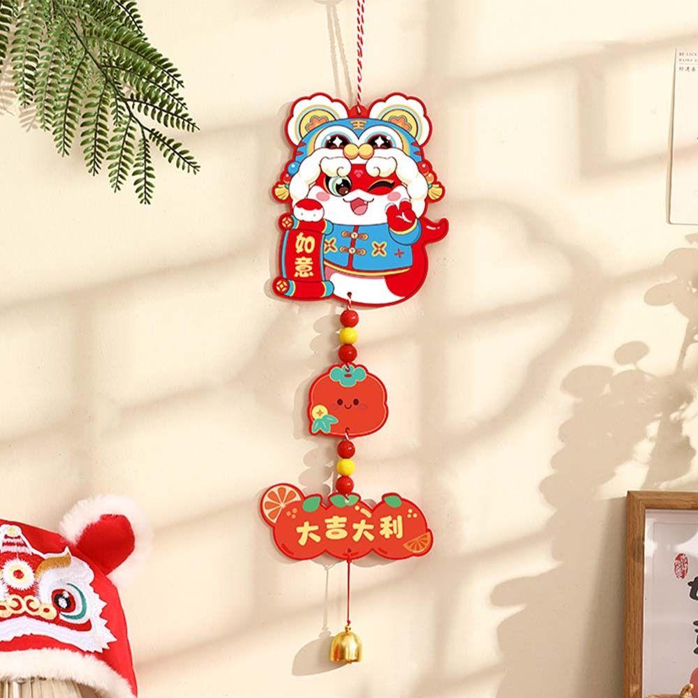 Festival 2025 New Year Lucky Pendant Blessing Spring Festival Supplies  Party Gifts
