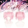 Madoka Puella Magi Magica Pink Wig Cosplay Decoration Props Role Play Headwear