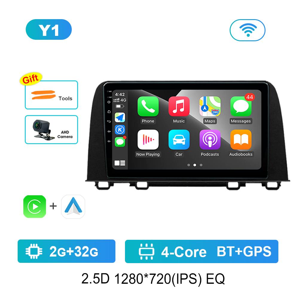 9 '' for Honda CRV CR-V 5 RT RW 2017 - 2019 Car Radio Multimedia Player Android Intelligent System GPS Navi WiFi+4G HD Screen