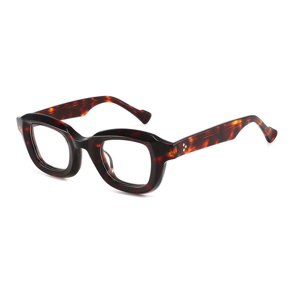 

Small Size Acetate Glasses Frame For Men Women Square Eyeglasses Frame Women Luxury Brand Eyewear Myopia Hyperopia Prescription 0