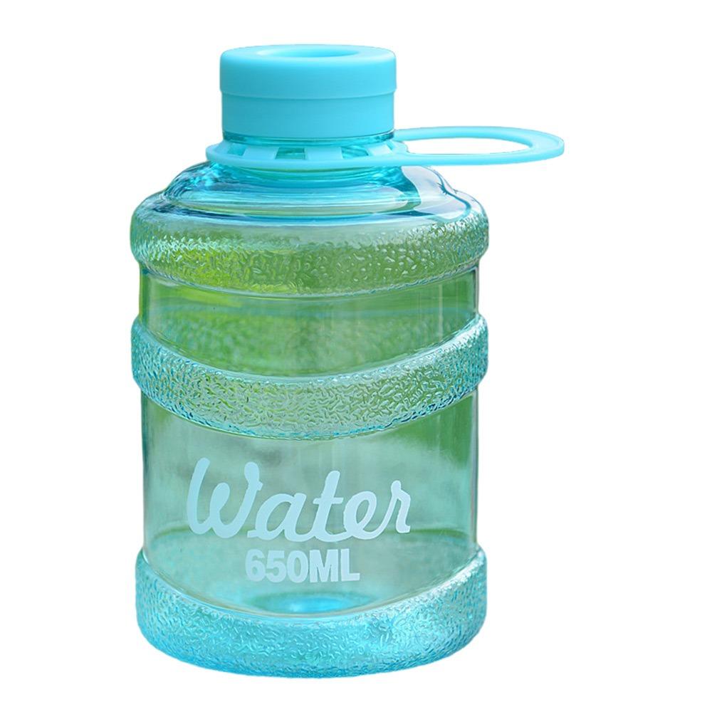 Children 650ml Bucket Cup Large Capacity Leak-proof Plastic Cup Portable Creative Design Water Cup School