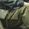 Amerikanische Lässige Chino-Hosen für Herren Bequeme Hosen mit großem Fassungsvermögen und Gürtelschlaufen am hinteren Bund Geeignet für Soziales und Reisen [MADEN] - Taschen,