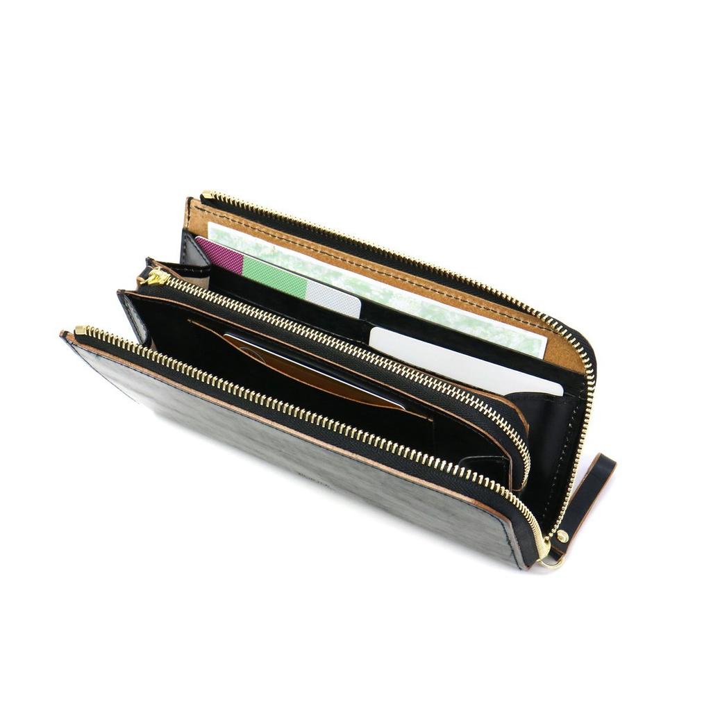 Porter Film Leather Long Wallet 187-01347 Black10