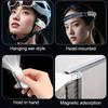 LED Headlamp Head Flashlight For Adults Removable Ear Hook Headlight Rechargeable Head Lights Waterproof With 3 Lighting Modes
