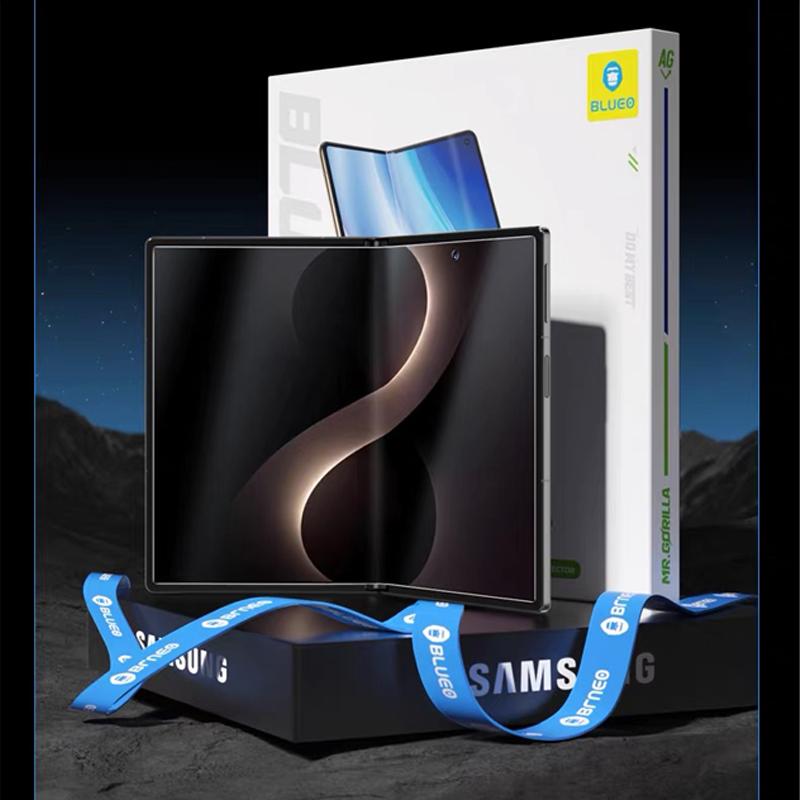 Niebieski matowy film hydrożelowy do SAMSUNG Z FOLD 8 Ultra Ochraniacz ekranu do SAMSUNG Z FOLD 8 ULTRA