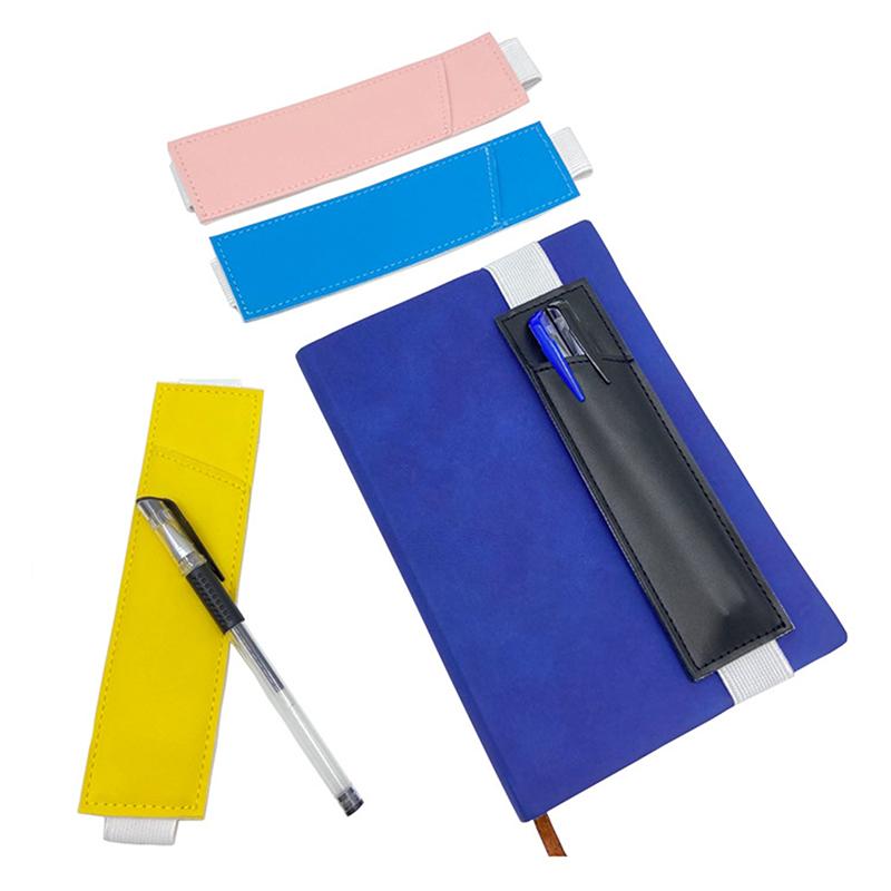Adjustable Elastic Band Pen Clip Creative Business Notebook Pen Holder