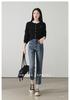 Cotton High Waisted Jeans for Women In the Spring of 2026, Fashionable and Versatile, Showing Off Thin and Skinny Leg Pants