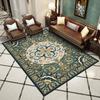 Retro Bohemian Style Carpet Home Large Area Anti Slip Sofa Coffee Table Decoration Carpet