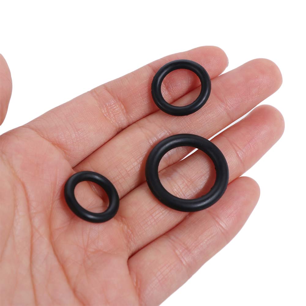 225Pcs Elasticity O-Ring Sealing Kit Oil Resistant Sealing Elastic Band Automotive Plumbing