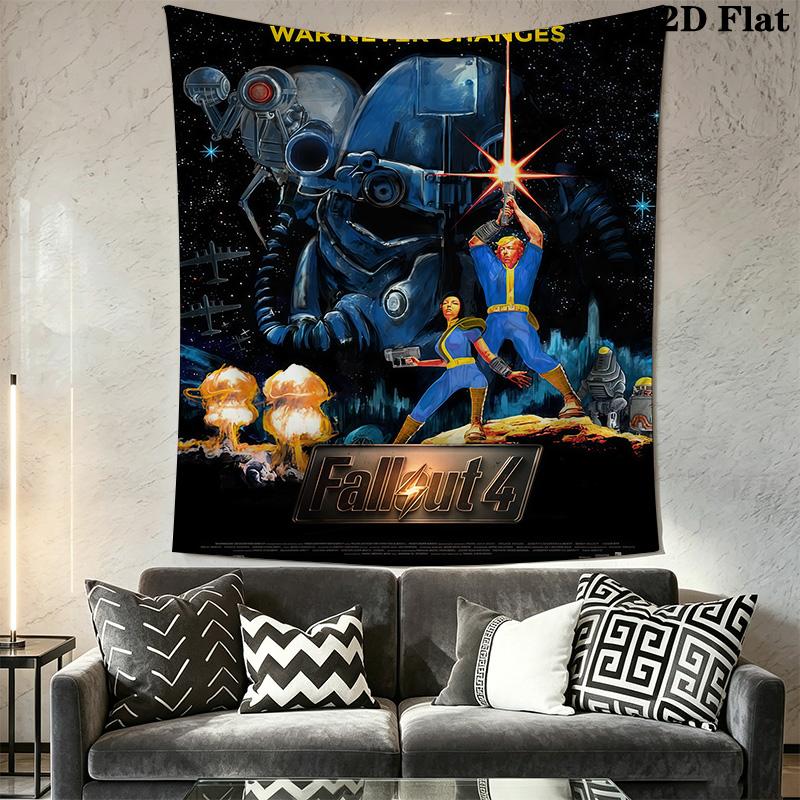 Fallout 76 Postapocalyptic Survival Bedding 1 Duvet Cover 2 Pillowcase Without Core Bedding Set Soft And Comfortable