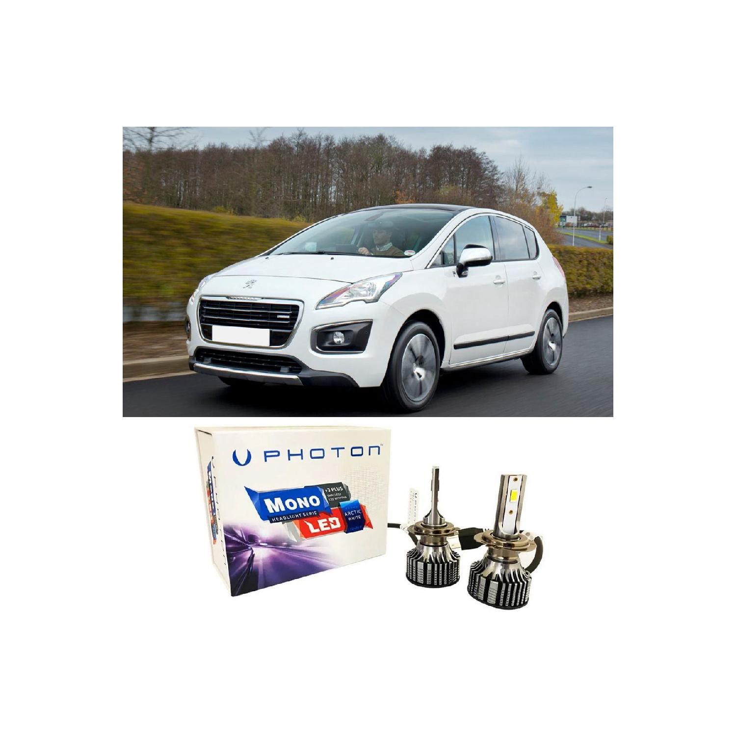 

Peugeot 3008 Led Ксеноновая лампа ближнего света H7 Mono New Series Белый 2013-2016 гг.