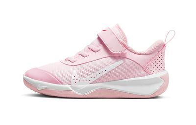 Slip Resistant Abrasion Resistant Slip Resistant Abrasion Resistant Low Top Kids Lifestyle Shoes White Pink Kids' DM9026-600