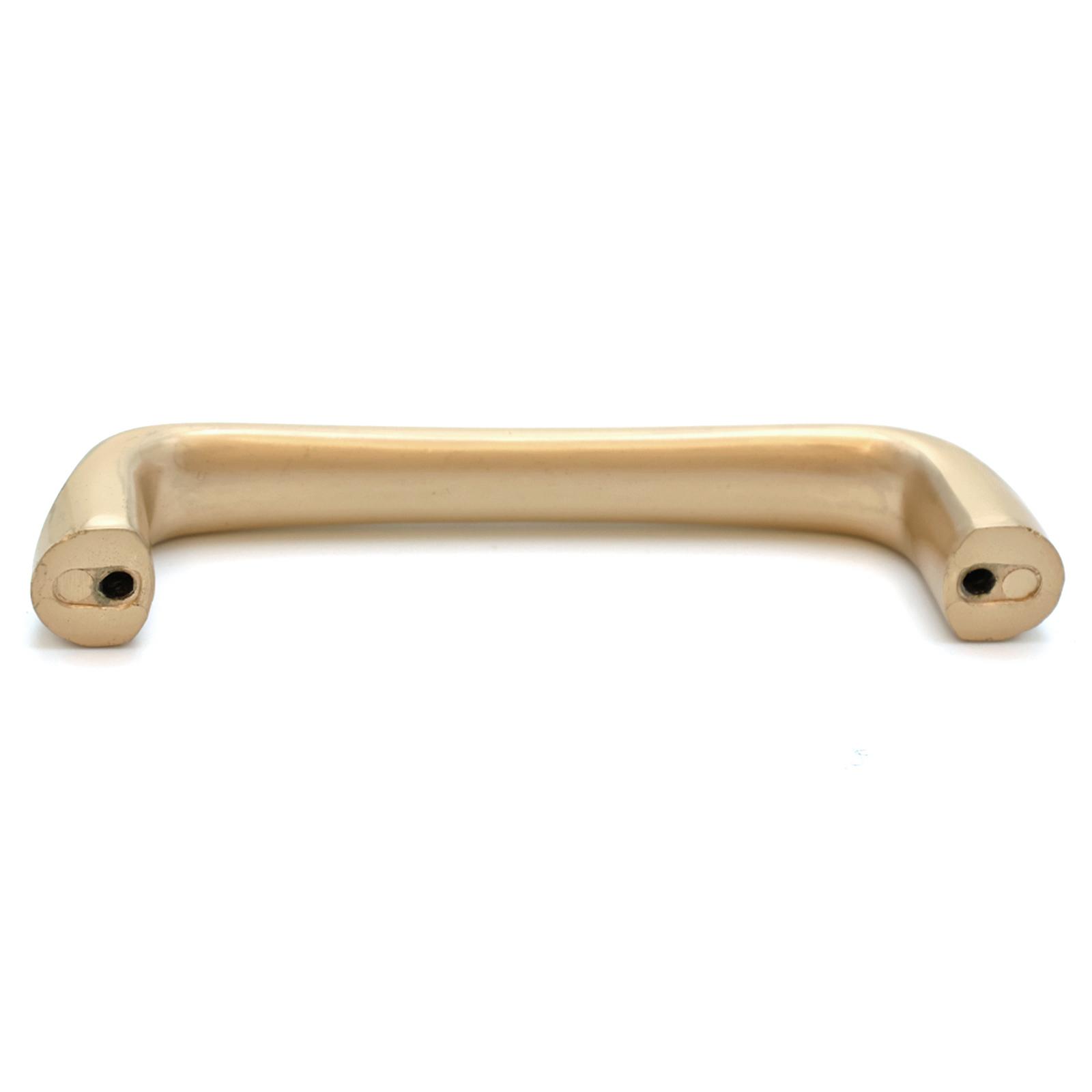 

6891-96 115mm Modern Minimalist Cabinet Handle,Solid Zinc Alloy Drawer Pulls,Gold Type A