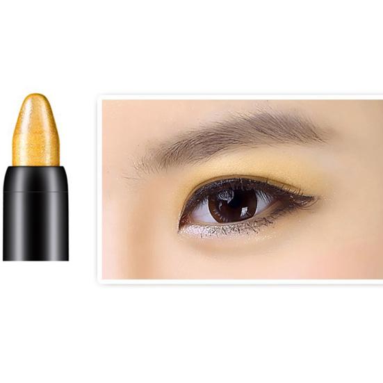 Women Highlighter Eyeshadow Pencil Cosmetic Glitter Long-lasting Eyeliner Pen
