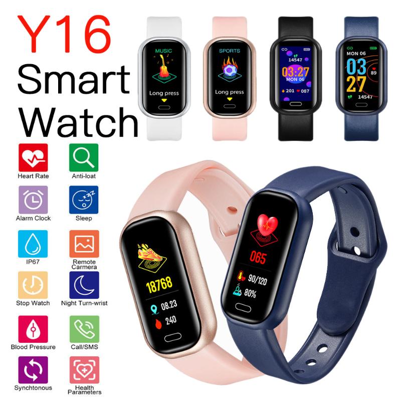 Y16 Smartwatch Bluetooth Talk Music Heart rate Meter Heat For Android Apple  comprar a buen precio — entrega gratuita, reseñas reales con fotos — Joom
