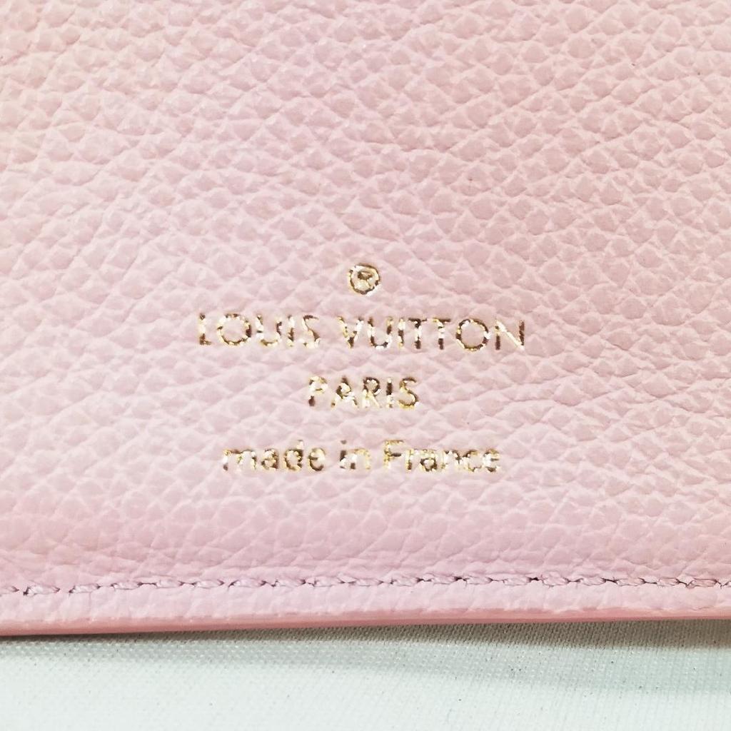 Used Louis Vuitton (Empreinte Broderie) Portefeuille Claire (Mint Condition)