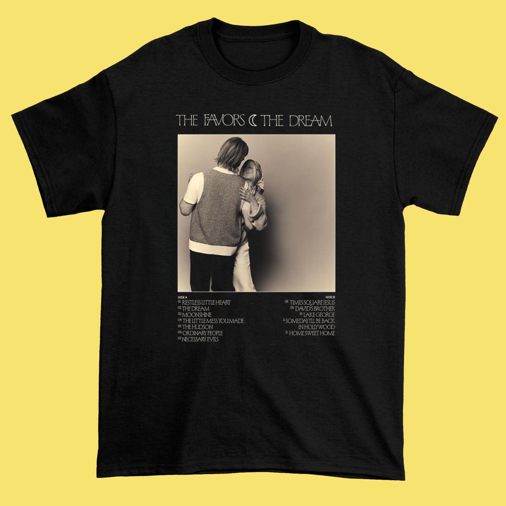 Very Rare! The Favors, FINNEAS & Ashe Black Shirt  Unisex OM507 Unisex T-Shirt XXXL