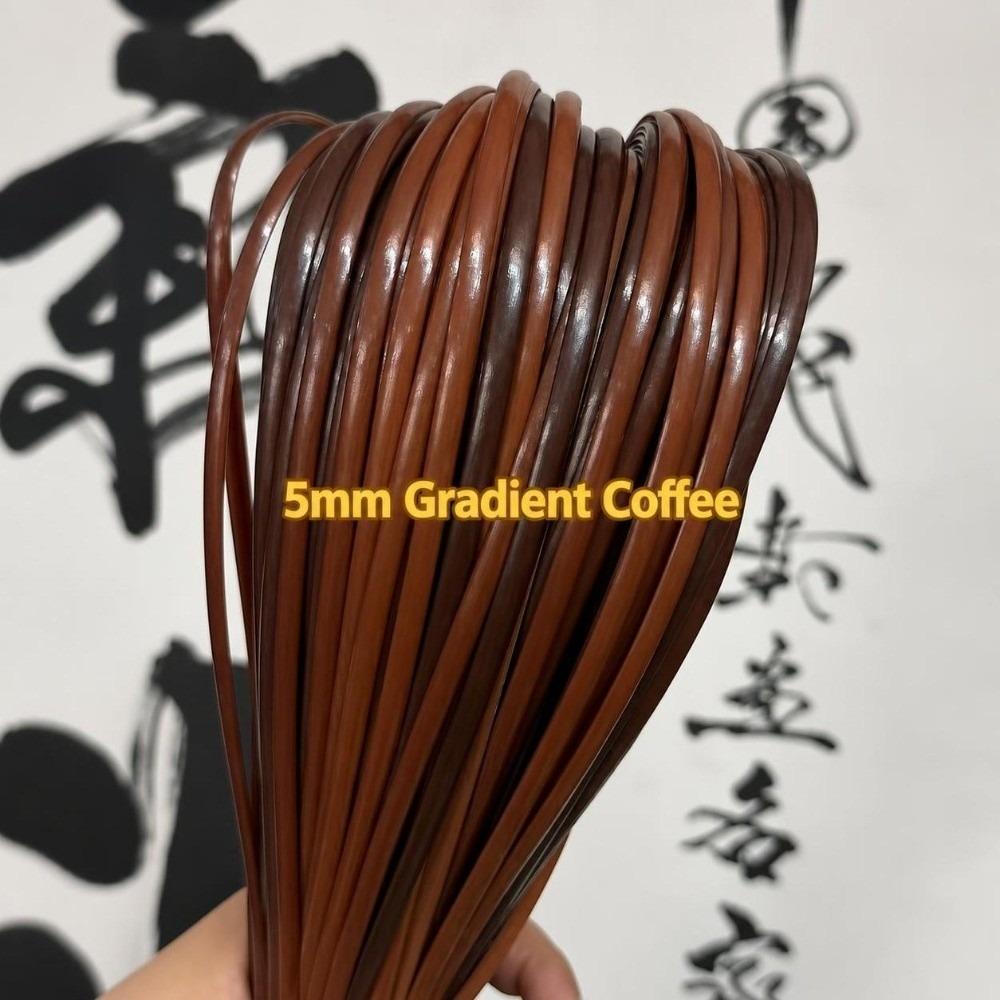 Striscia di Rattan Larga 5mm Corda di Rattan Piatta Materiale per Intreccio in Rattan Sintetico Cesti di Fiori Artigianato DIY