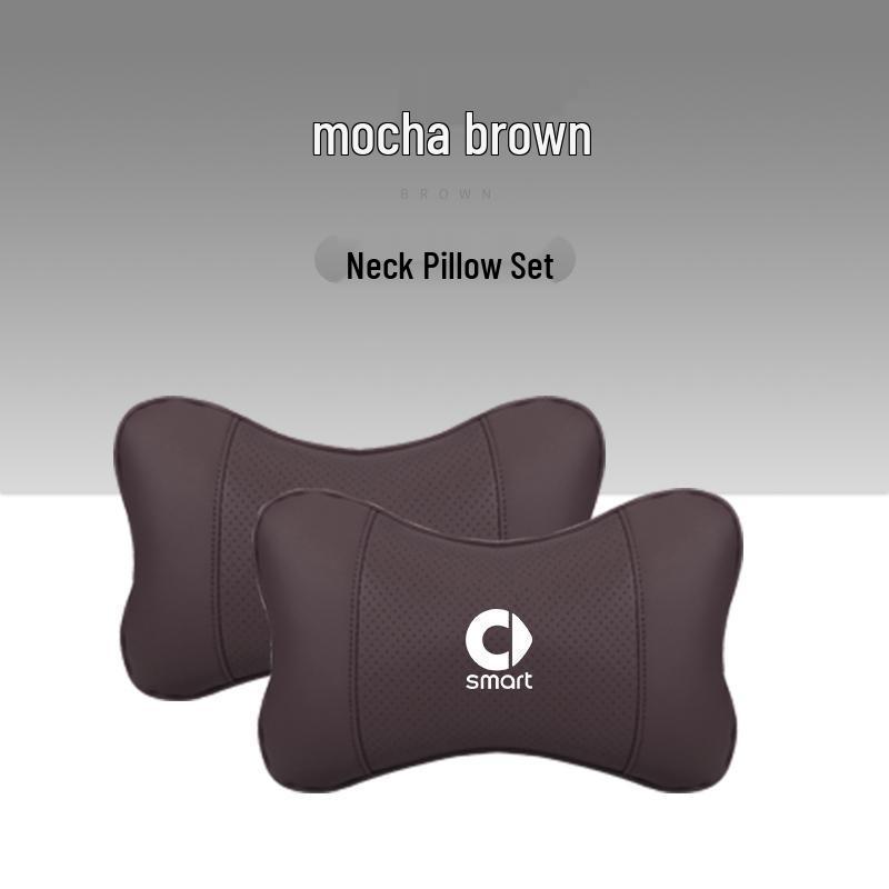 Mercedes Smart Car Headrest & Lumbar Support Cushion: Neck Protection & Hugging Pillow for Elf 1 Fortwo.