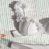 Sexy High Waist Bottoms One Shoulder Floral Bikini Set