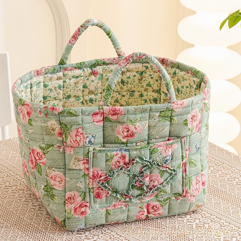 Portable Cotton Underwear Organizer Bag Multi Use Foldable Desktop Storage For Women Bedroom