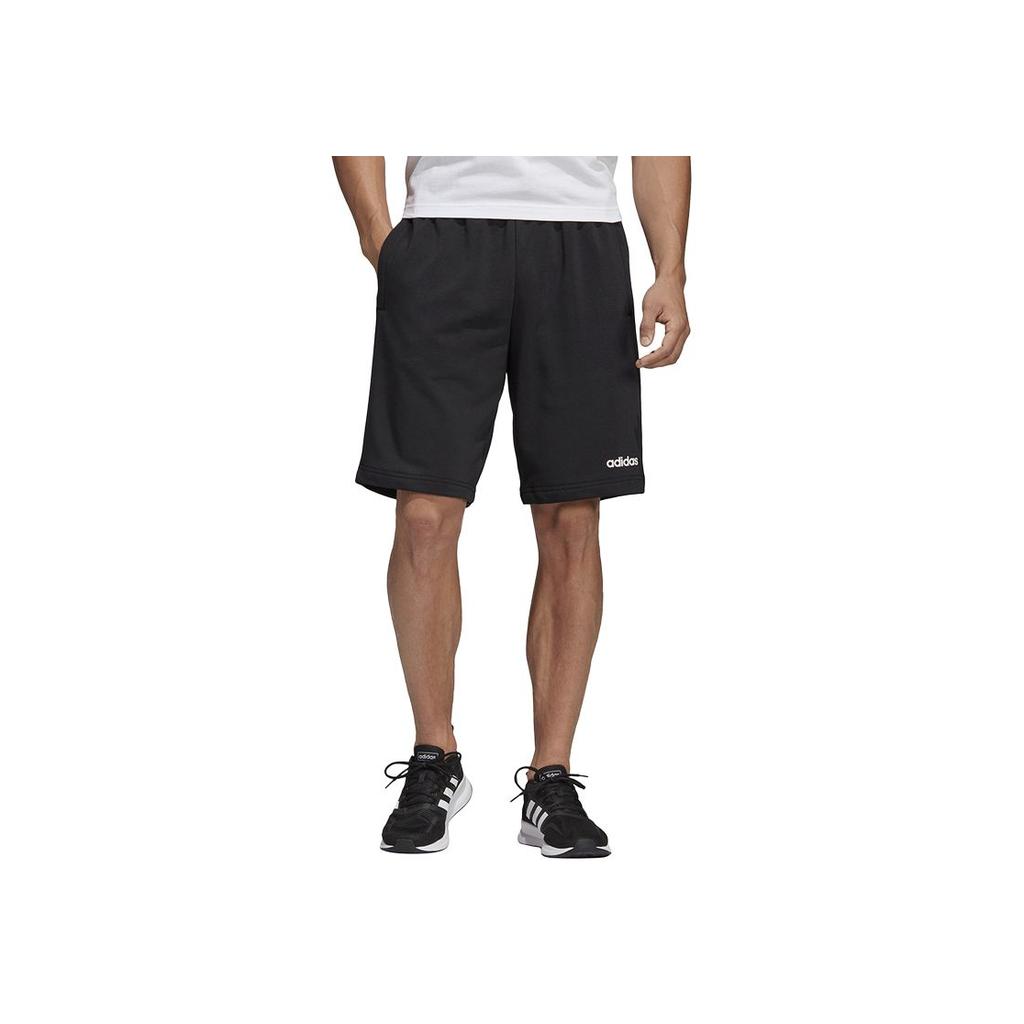 Adidas E PLN Short FT Lifestyle Series Lace-Up Comfortable Knitted Versatile Casual Shorts Men Shorts Black DU7835