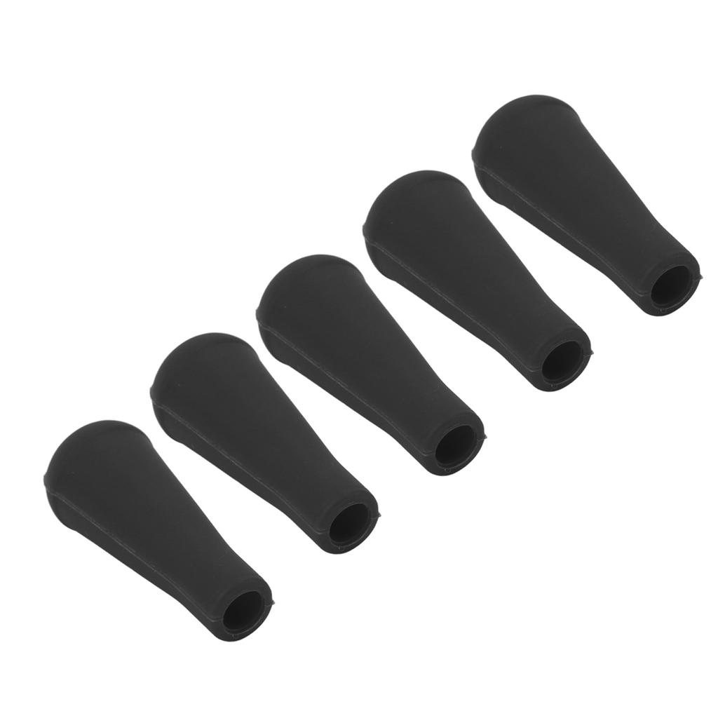 5PCS Archery Tip 8MM Inner Diameter Rubber Points For S Training Outdoor