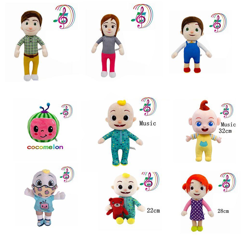 Music Toy Plush Jj Family Stuffed Dolls Educational Gift Kid