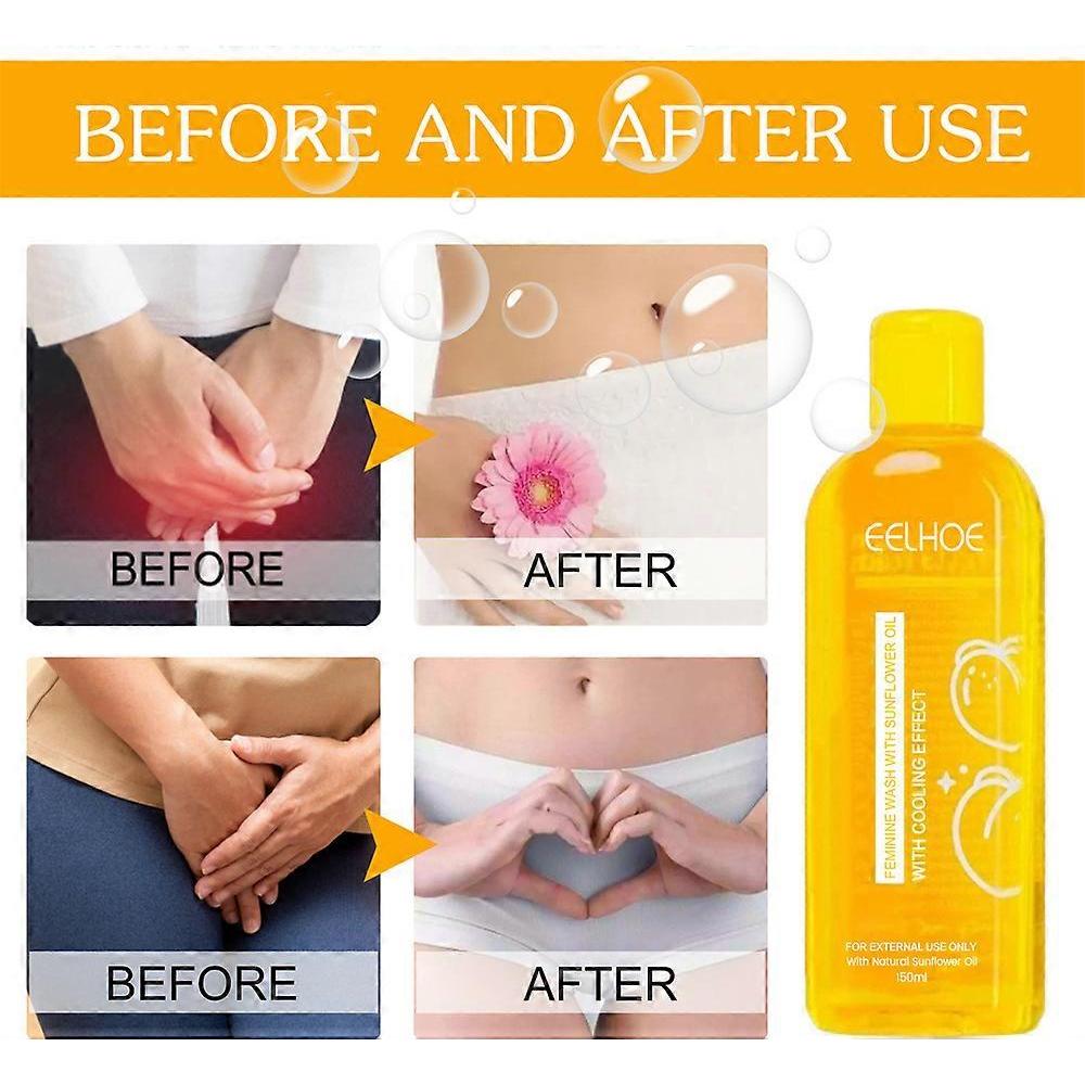 Feminine Wash Vaginal Wash With Cleaning Factor - Cleanse, Remove Odor, Ph Balance For Women 150ml