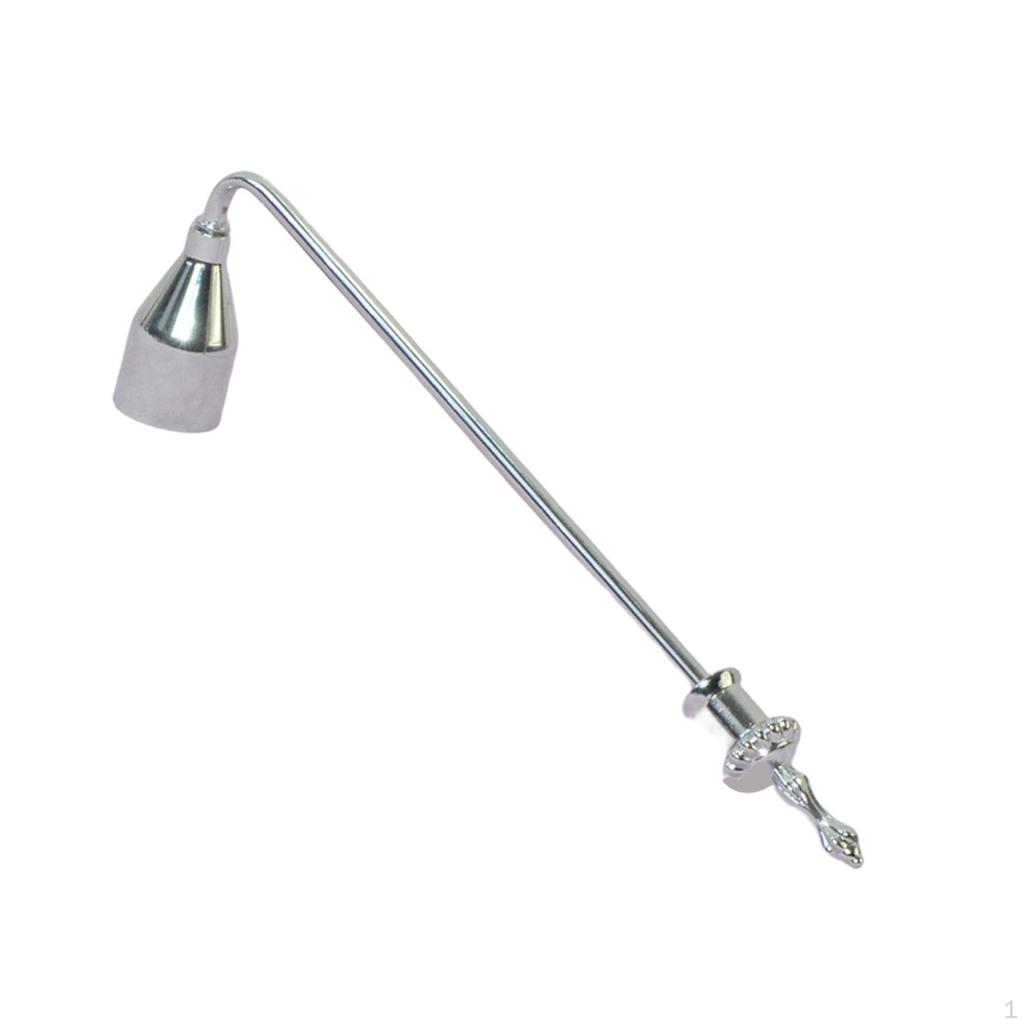 23 Cm Metal Candle with Non-slip Handle for Enthusiasts