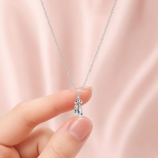 Ballet Shoes Necklace Ballerina Shoes Pendant Necklace Dainty Ballet Dancer