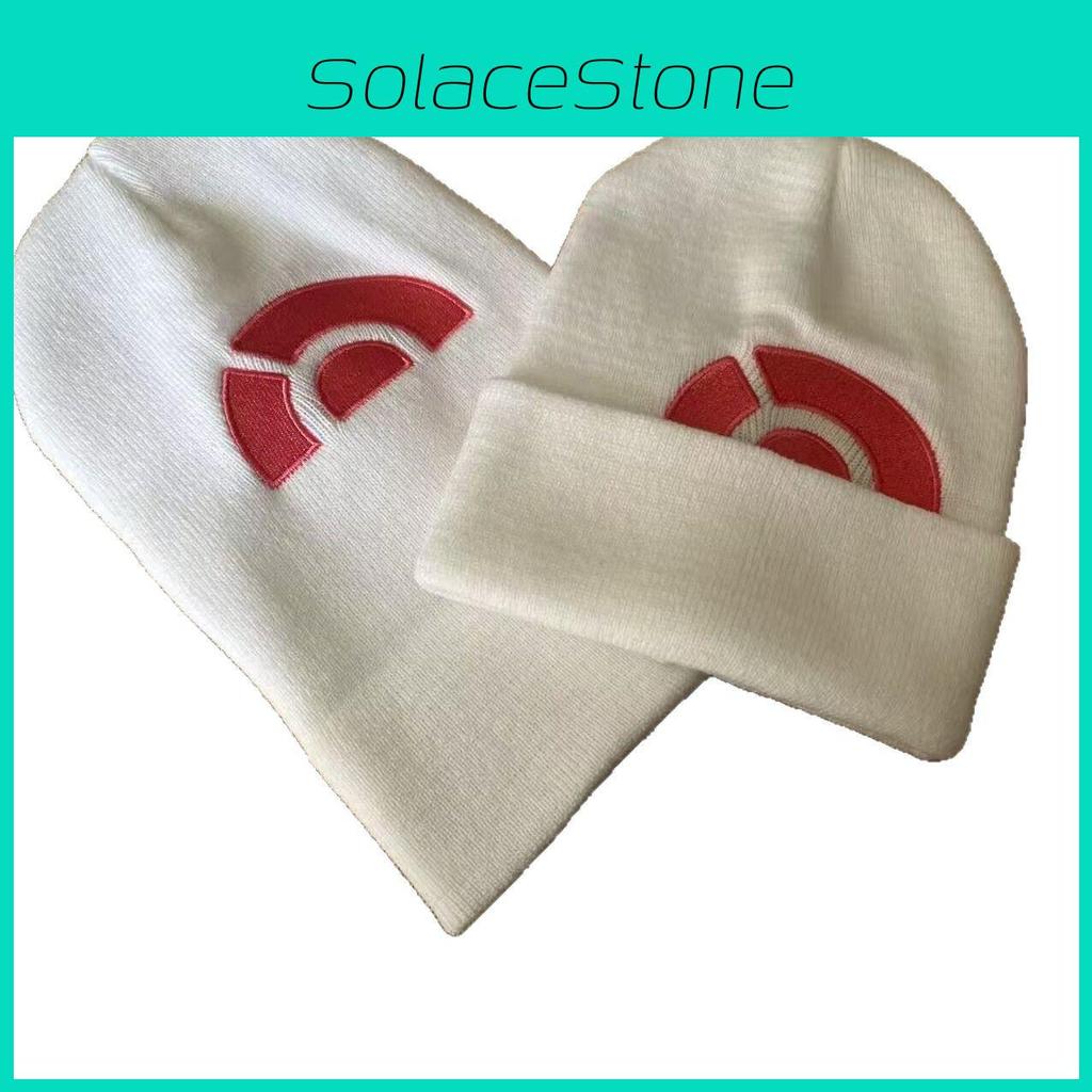 Embroidered Dawn Cartoon Knitted Windproof Hat For Enthusiasts Outdoor