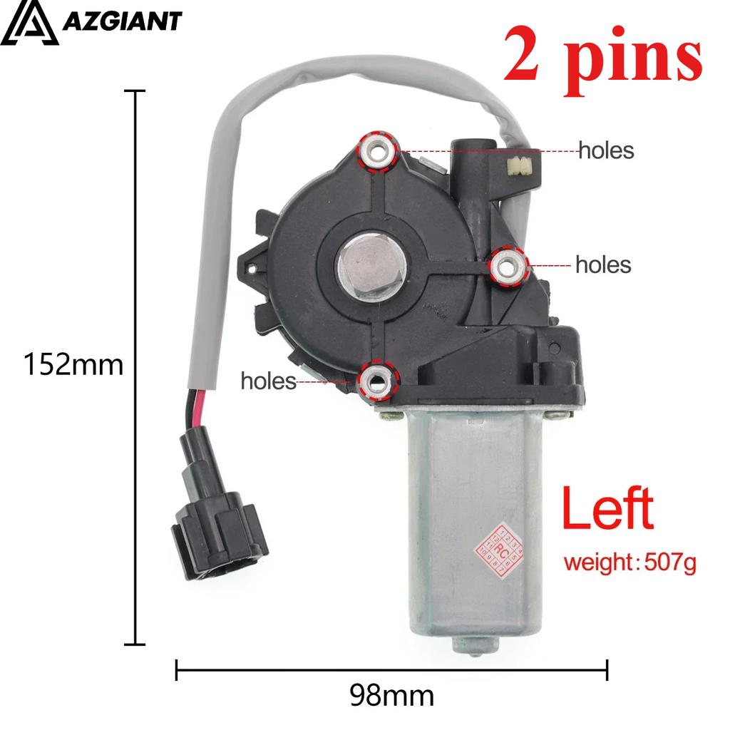 Left Right for NISSAN SYLPHY TIIDA GENISS LIVINA Electric car Window lifter motor Power Glass Motor Regulator Left /Right 2pin