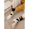 6 Pairs Woman Socks Kawaii Cartoon Cute 3D Dog Cat Paw Pattern Winter Female Fleece Warm Snowfield Home Floor Sleeping Thick