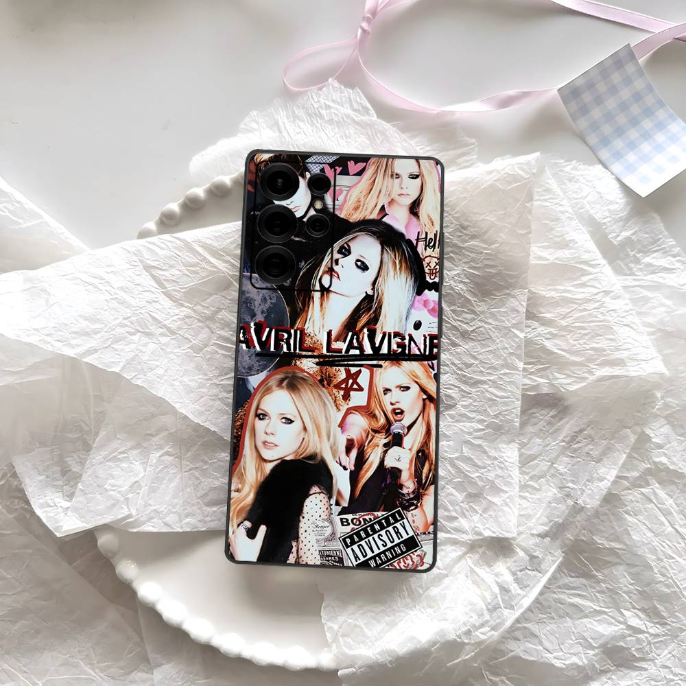 Avril Ramona Lavigne Phone Case For Samsung S 24 Fe 25 Ultra Plus 20 Lite 21 30 22 23 24 22 Ultra 5G Fundas