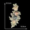 Golden Yellow I Water-Soluble Embroidery Three-Dimensional Lace Bead Sticky Flower Diy Sewing Decoration With Clothing Accessories Lace