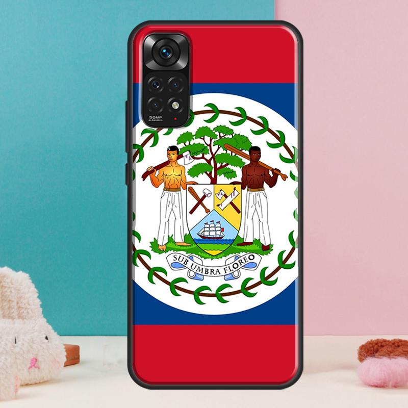 

Belizean Flag Case For Xiaomi Redmi Note 14 13 Pro 12 11 9 10 9S 10S 11S 12S Redmi 14C 13C 10C 12C Cover Redmi Note 14 5G