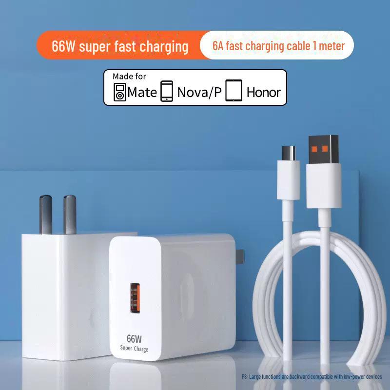 Huawei 6A Fast Charging Honor Type-C Cable for P50/P40/P30/Mate50P Mobile & Vivo