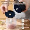 350ml Electric Garlic Chopper Wireless Food Chopper Portable Garlic Masher  Kitchen