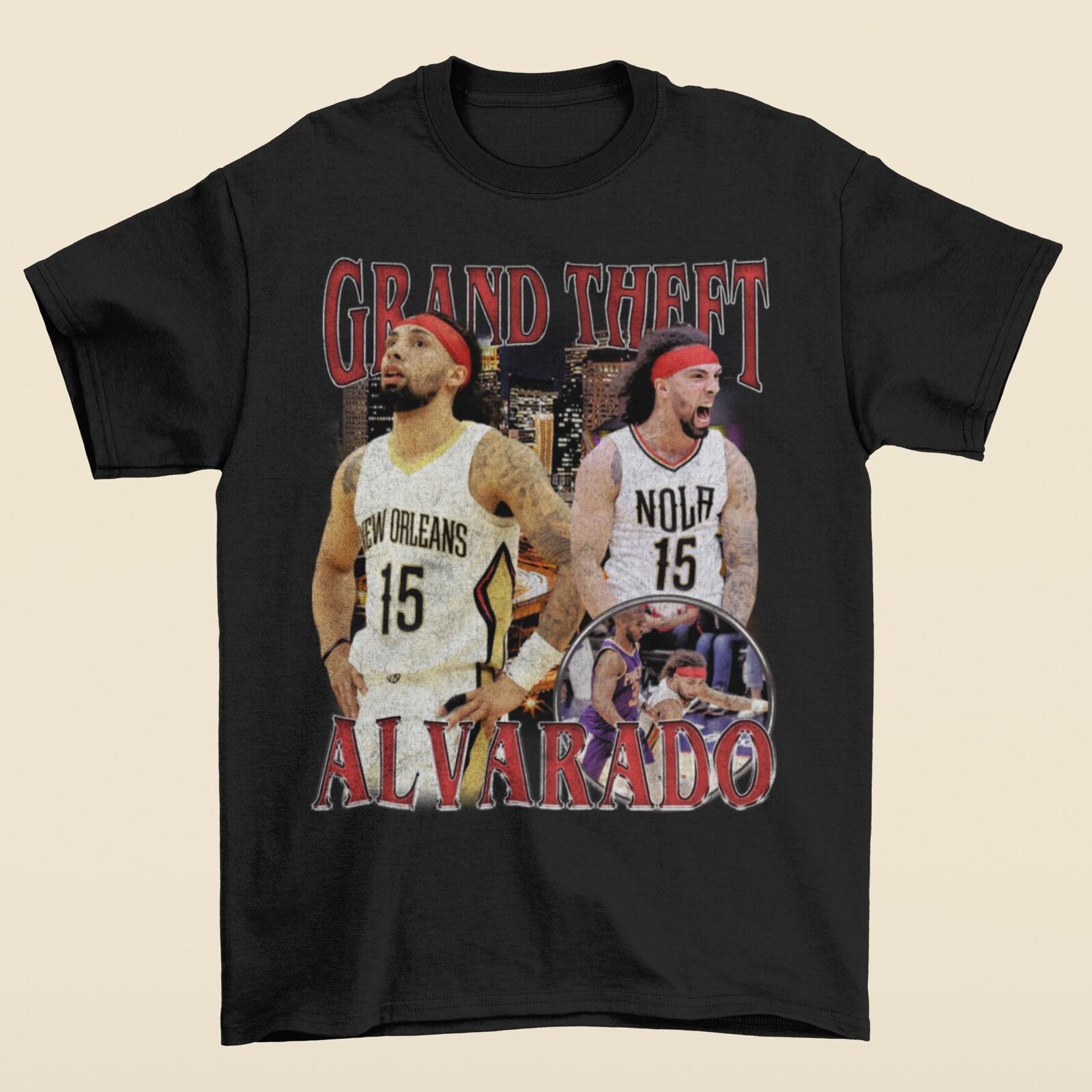 Jose Alvarado Grand Theft Alvarado Vintage Bootleg Style T-shirt XXXL