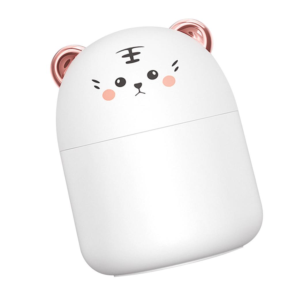 Mini Luftbefeuchter Niedliche Cartoon-Tierform USB-betrieben Leise Tragbar Kleiner Luftbefeuchter für Zuhause